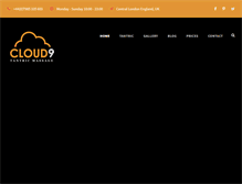Tablet Screenshot of cloud9tantricmassage.com